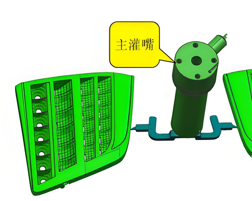 進料系統(tǒng)3D圖